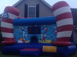 Cat in the Hat Bounce House